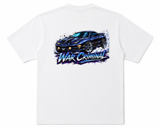 War Criminal Drag Trans Am Tee